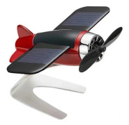Röd Roterande Bil Luftfräschare Aromaterapi Diffuser Flygplansdekor Kontor Hem Doft Ornament