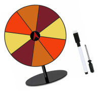 Rita Roulette Hjul Raderbar Återanvändbar Bords Fortune Spinner Spel med Enkel Montering Roterande Pris Skivspelare{h}