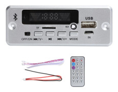 Universal WAV MP3-dekoderkort 02CABT med Bluetooth-samtal Silveravkodningsmodul