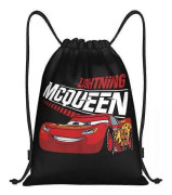 10 st Lightning McQueen Dragskoväska Godisväskor för barn Lightning McQueen Födelsedagsfest Påse Festgåva Dragsko Ryggsäck