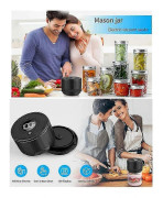 Elektrisk Vakuumförslutare för Mason Jar, Multifunktionell Automatisk Vakuumförslutare För