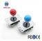 Zero Delay Arkadskåp DIY-kit för 5V LED Krom Tryckknapp Kopia SANWA Joystick 1 & 2 Spelare COIN USB till PC / Raspberry Pi