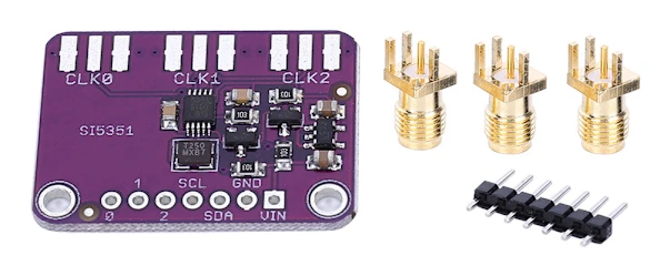 Si5351A Clock Splitter Signal Generator - CJMCU-5351 - 8KHz-160MHz