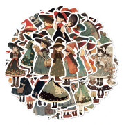 50 förtrollande elixirer Witchy Wonders Stickers Set Mystiska dekaler Magiska vibbar