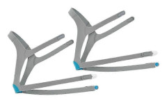 Lämplig för Airfit F40 2-pack huvudställningsrem med clips Grey