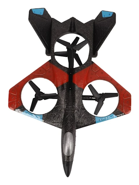 HD Drönare RC Flygplan med Ljus Flygfotografering Presentleksak för Pojkar och Flickor Röd 2 Batterier