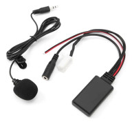 Bluetooth 5.0 AUX Kabeladapter med Mikrofon för Suzuki Swift Vitra Jimny Handsfree Ersättning