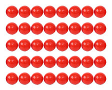 50 st lotterikulor prydnader lotteri dragning bollar fest aktivitet plast öppningsbar boll rekvisita