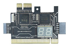 TL611 PRO Diagnostikkort, Pcie Diagnostikkort för Stationära Pci Moderkort för Stationära och Bärbara Datorer