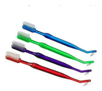 Ortodontisk Tandborste ~ V Trim + Interproximal Borste (4 Tandborstar)