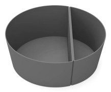 Slow Cooker Liner Slow Cooker Separator GRÅ STYLE-2 STYLE-2 Gray Style-2-Style-2