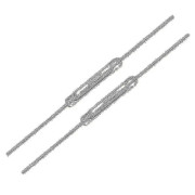 10 st Reedkontakt 14mm X 2mm Miniatyr Reedkontakt Reedbrytare 44mm Längd