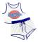 Squad Lola Bunny Rabbit Kostymer Cosplay Kostymer Toppbyxor För Dam