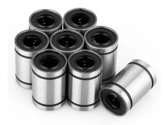LM10UU 10mm Linjär Rörelse Kullager Bussning Set för 3D-skrivare CNC-delar