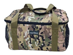 HAKONG Kamouflage Utomhus Stor Kapacitet Camping Picknickväska Porslin Gryta Förvaring Tote Väska