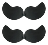 2-pack självhäftande osynlig bh push up rygglös axelbandslös