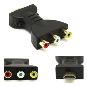 HDMI till 3 RCA AV-videoadapter