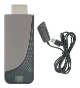 D7 Zinklegering Adapter WiFi Skärmspegling Mottagare Dongle Display 5G+2.4G HD 1080P