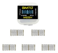 5 st Clapton Mesh Coils A1 0,15Ohm Ni80 Värmespole Tråd för W