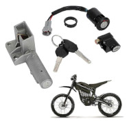 Elektriskt motorcykel tändningslås och nyckellås set kompatibelt med Talaria Sting - Ersättningskomponenter-Perfekt