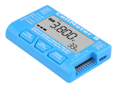 RC CellMeter 8 Digital Batterikapacitets- och Spänningsmätare LiPo Li-Ion NiMH RC CellMeter 8