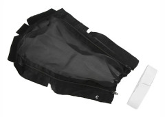Andningsbart värmeavledande nylon RC chassikåpa svart för ARRMA SENTON 3S 1/10 V3 chassisskydd