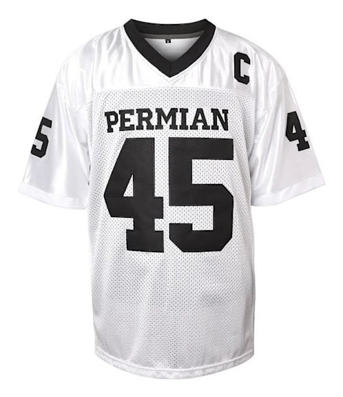 Boobie Miles Tröja, 45 Permian High School Football Tröja Friday Night Lights Film Tröja Svart XL