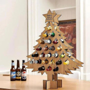 Julkalender Vinförvaring för Vuxna, Julgrans Julkalender Vinförvaring, Julgrans Vinförvaring