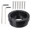 Rattadapterplatta Spelrattsadapter SVART black
