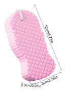 Badsvamp Exfolierande Badskrubbsvampar Kroppstvättlapp Hudskrubber Avslappnande Exfolierande Hudvård Duschskrubbverktyg[HK] 1PC