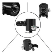 SMACO M10 Dykutrustning Scuba Diving Pony Bottle Mini Syrgascylinder Dykutrustning Tryckm?tare