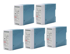 5x Mdr-60 24v 60w Din Skena Strömförsörjning Ac-dc Drivrutin Spänningsregulator Strömförsörjning 110v 220v