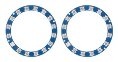 2:a generationens RGB LED-ring 16 bitars intelligent fullfärg 5V digital port WS2812B 5050