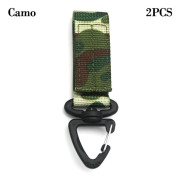2st Webbing Hängande Spänne Nyckelring CAMO 2ST Camo 2pcs