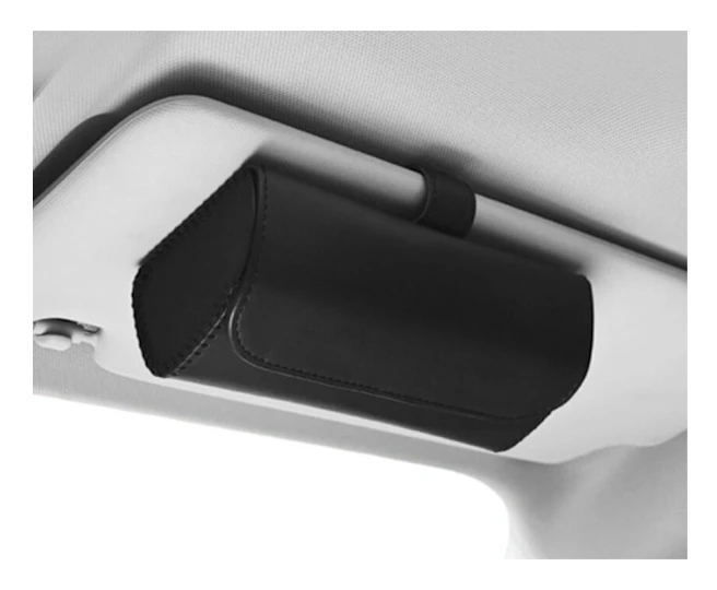 Case med dold magnetisk stängning White
