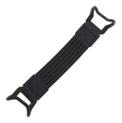 Universal Säkerhets Handrem Hållare för Enhandsmanövrering Fingergrepp PU Läder Elastiskt Midjeband för Telefon Surfplatta E-kortläsare~05115