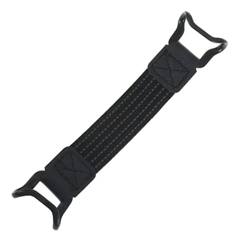 Universal Säkerhets Handrem Hållare för Enhandsmanövrering Fingergrepp PU Läder Elastiskt Midjeband för Telefon Surfplatta E-kortläsare~07043