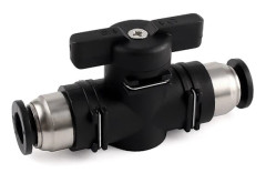 5 st Pneumatisk kontakt Pneumatisk kulventil Pneumatisk manuell ventil Kan styra vätskeöppning och -stängning Snabbkopplingsadapterbrytare (6 mm)