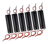 6 st Högspänningsgenerator DC 6-12V till 1000kV Boost Step-up Inverter Arc Pulse Generator Power Mod