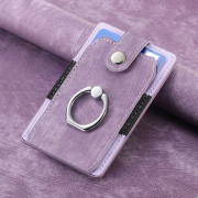 Korthållare Multi-Model Universal Korthållare Baksida Klistermärke 3M Lim Korthållare Purple