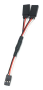 30-kärnig/60-kärnig servoförlängningskabel Y-kabel hane till hona förlängningsledningar för R C-helikoptrar 60 Core Black 60cm