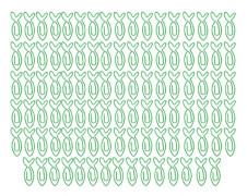 100 Pieces Cute Shaped Paperclip Set - Light Decorative Lovely Shaped Paper Clips for School or Office