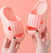 Toddler Pojkar Flickor Slides Sandaler Mjuk Tjock sula Snabbtorka Beach Pool Tofflor Pink