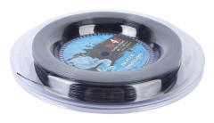 TS 4G 200m Polyester Tennis String Reel Black 1.25mm for Outdoor Sports Gym