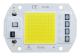 COB LED-lampchip AC 220V LED-lampa 10W 20W 30W 50W IP65 High Power Smart IC DIY Flood-lampa Glödlampa Spotlight Outdoor Chip Lamp 50W Warm White Wattage AC 220V