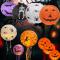 Halloween Papperslykta Häxa Spindel Skelett Fladdermus Olika Stilar Skräck Scen Layout Pumpa Lykta Halloween Utomhus 20cm,E