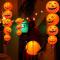 Halloween Papperslykta Häxa Spindel Skelett Fladdermus Olika Stilar Skräck Scen Layout Pumpa Lykta Halloween Utomhus 20cm,E
