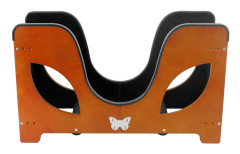 Gitarrställ Hink Ihålig Design Ställ Gitarrställ Golv Justerbart Sidoutrymme Internt brun