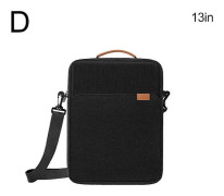 Tabletfodral Väska För iPad Tablet Väska Ficka 11/13 tum [DB] Svart 13in