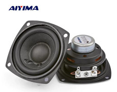 2 st 2,5 tum 66MM Portabla Högtalare 4Ohm 10W 66MM Full Range Ljudhögtalare Bas Multimedia Neodym Magnet Högtalare